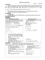 Giáo án Đại số Chương IV (Chuẩn)