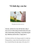 Vô tình dạy con hư docx