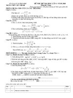 DE THI DAI HOC - CO GIAI