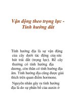 Vận động theo trọng lực Tính hướng đất potx
