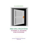Bài giảng chuyên đề Phương pháp tính Phần 1 potx