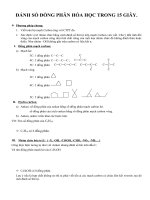 ĐÁNH SỐ ĐỒNG PHÂN HÓA HỌC TRONG 15 GIÂY pps