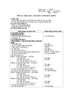 T24: Học hát bài màu xanh quê hương