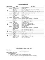 Tuần 30 Lớp 4 CKTKN