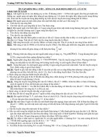 Ôn tập sóng cơ - dao động điện từ - Lý lớp 12 nâng cao pdf