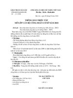 Tập huấn Công đoàn ( CĐN)