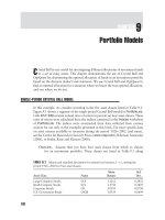 Financial Modeling with Crystal Ball and Excel Chapter 9 pps
