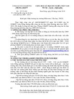 Hướng dẫn công tác thi đua khen thưởng cuối năm 2009 2010