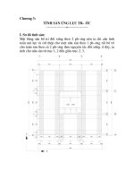 tính toán thiết kế công trình ( trụ sở Tổng công ty XNK xây dựng Việt Nam VINACONEX ), chương 3 ppt