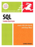 SQL VISUAL QUICKSTART GUIDE- P1 pps