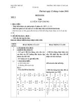 giao án lớp 4 tuần 30(Kỷ)