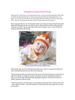 Phòng bệnh tai mũi họng ở trẻ em khi trời lạnh pdf