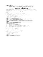 bài tập vật lý dao động diện từ