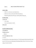 Sinh học 8 - THỰC HÀNH: HÔ HẤP NHÂN TẠO pot