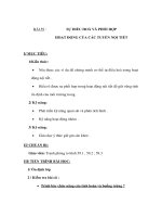 Sinh học 8 - SỰ ĐIỀU HOÀ VÀ PHỐI HỢP HOẠT ĐỘNG CỦA CÁC TUYẾN NỘI TIẾT pps