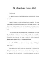 Vị nham (ung thư dạ dày) doc