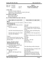 giáo án mĩ thuật tuần 30