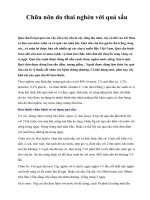 Chữa nôn do thai nghén với quả sấu ppsx