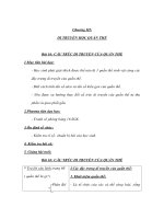 Giáo án Sinh học 12 - Chương III: DI TRUYỀN HỌC QUẦN THỂ - CẤU TRÚC DI TRUYỀN CỦA QUẦN THỂ docx