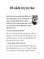 10 cách trị trẻ hư ppsx