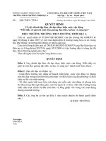 Quyết định TL BCĐ 2009-2010