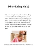 Để trẻ không ích kỷ pps