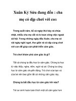 Xuân Kỷ Sửu đang đến : cha mẹ có dịp chơi với con pdf