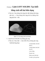 chế tạo băng tải truyền động hộp giảm tốc trục vít mini trên trung tâm gia công HAAS, chương 6 ppsx