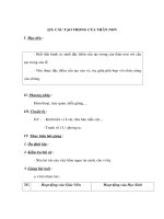 Sinh học 6 - CẤU TẠO TRONG CỦA THÂN NON pptx