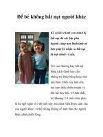 Để bé không bắt nạt người khác potx