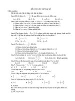 Đề cương ôn tâp toan 9