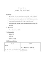 Tài liệu Sinh học 9 - MENDEN VÀ DI TRUYỀN HỌC potx