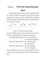 nghiên cứu, dùng tin học tính toán móng nông dạng dầm đơn hoặc băng giao nhau trên nền đàn hồi ( theo mô hình nền Winkler ), chương 8 potx