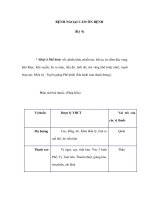 BỆNH NGOẠI CẢM ÔN BỆNH (Kỳ 4) potx