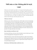 Nhồi máu cơ tim: Không phải là tuyệt vọng! pot