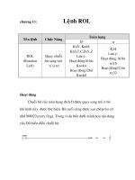PLC MITTUBISHI và các tập lệnh, chương 13 docx