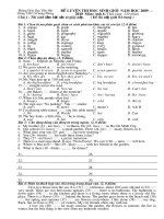 ĐỀ LUYỆN THI HSG LỚP 6 - LẦN 3