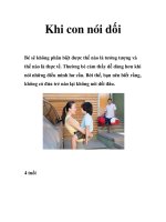 Khi con nói dối pptx