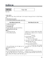 Toán 5 - tuần 34 ngắn, dễ sửa