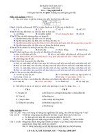 Đề thi HK1 (tham khảo)