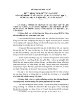 Đề cương giới thiệu chủ đề Tư tưởng Hồ Chí Minh doc