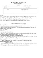 đề kiểm tra 1 ttết học kì 2 sử 9 tiết 37