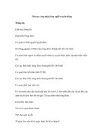 Thủ tục công nhận làng nghề truyền thống docx