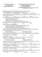 de tham khao thi tôt nghiệp môn hóa năm học  2009-2010
