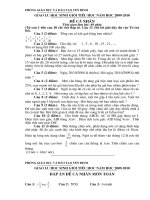 ĐỀ ĐÁP ÁN  THI HỌC SINH GIỎI TỈNH MÔN TOÁN LỚP 5