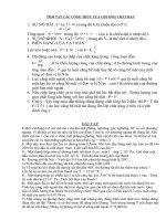 Ôn tập  chương chất rắn lớp 10