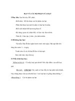 Giáo án Sinh học 6 - HẠT VÀ CÁC BỘ PHẬN CỦA HẠT pps