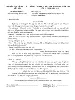 Đề thi HSG Ngữ văn tỉnh Yên Bái 2010 (vòng 2)