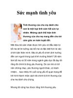 Sức mạnh tình yêu docx
