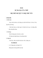 Sinh học 7 - SỰ ĐA DẠ CỦA THÚ BỘ THÚ HUYỆT VÀ BỘ THÚ TÚI pot